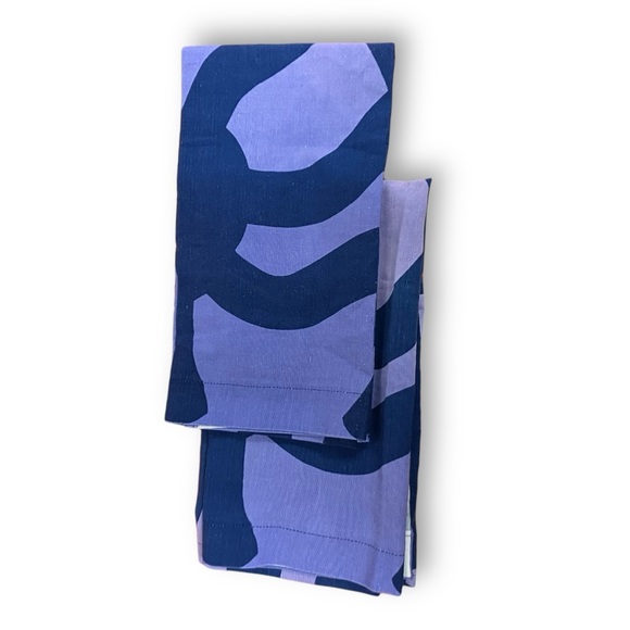 Joonas Marimekko Finland tea towel handmade tea towel, purple colorways - Picture 2 of 4